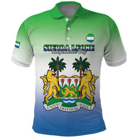 Personalised Sierra Leone Polo Shirt Happy Independence Day