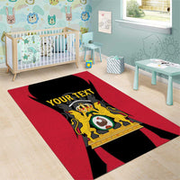 Personalised Empire dHayiti 1804–1806 Area Rug Coat Of Arms Flag Style