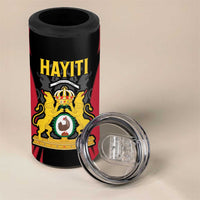 Personalised Empire dHayiti 1804–1806 4 in 1 Can Cooler Tumbler Coat Of Arms Flag Style
