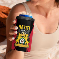 Personalised Empire dHayiti 1804–1806 4 in 1 Can Cooler Tumbler Coat Of Arms Flag Style