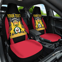 Personalised Empire dHayiti 1804–1806 Car Seat Cover Coat Of Arms Flag Style