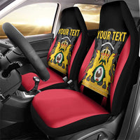 Personalised Empire dHayiti 1804–1806 Car Seat Cover Coat Of Arms Flag Style
