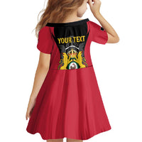 Personalised Empire dHayiti 1804–1806 Family Matching Short Sleeve Bodycon Dress and Hawaiian Shirt Coat Of Arms Flag Style