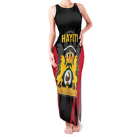Personalised Empire dHayiti 1804–1806 Family Matching Tank Maxi Dress and Hawaiian Shirt Coat Of Arms Flag Style