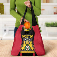 Personalised Empire dHayiti 1804–1806 Grocery Bag Coat Of Arms Flag Style