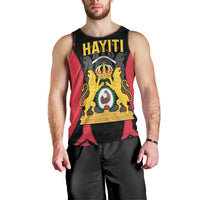 Personalised Empire dHayiti 1804–1806 Men Tank Top Coat Of Arms Flag Style