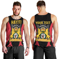 Personalised Empire dHayiti 1804–1806 Men Tank Top Coat Of Arms Flag Style