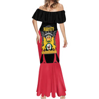 Personalised Empire dHayiti 1804–1806 Mermaid Dress Coat Of Arms Flag Style