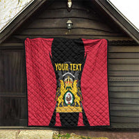 Personalised Empire dHayiti 1804–1806 Quilt Coat Of Arms Flag Style
