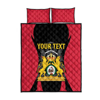 Personalised Empire dHayiti 1804–1806 Quilt Bed Set Coat Of Arms Flag Style