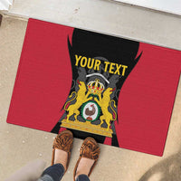 Personalised Empire dHayiti 1804–1806 Rubber Doormat Coat Of Arms Flag Style