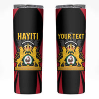 Personalised Empire dHayiti 1804–1806 Skinny Tumbler Coat Of Arms Flag Style
