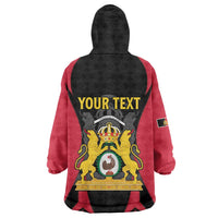 Personalised Empire dHayiti 1804–1806 Wearable Blanket Hoodie Coat Of Arms Flag Style