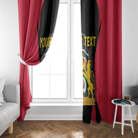 Personalised Empire dHayiti 1804–1806 Window Curtain Coat Of Arms Flag Style