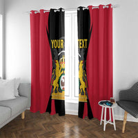 Personalised Empire dHayiti 1804–1806 Window Curtain Coat Of Arms Flag Style
