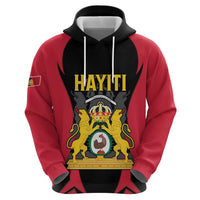 Personalised Empire dHayiti 1804–1806 Zip Hoodie Coat Of Arms Flag Style