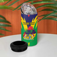 Personalised Mauritius 4 in 1 Can Cooler Tumbler Stella Clavisque Maris Indici