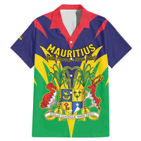Personalised Mauritius Family Matching Mermaid Dress and Hawaiian Shirt Stella Clavisque Maris Indici