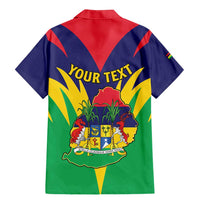 Personalised Mauritius Family Matching Mermaid Dress and Hawaiian Shirt Stella Clavisque Maris Indici