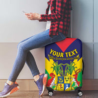 Personalised Mauritius Luggage Cover Stella Clavisque Maris Indici