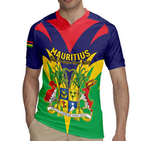 Personalised Mauritius Rugby Jersey Stella Clavisque Maris Indici