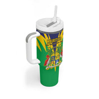 Personalised Mauritius Tumbler With Handle Stella Clavisque Maris Indici