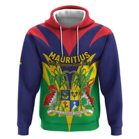 Personalised Mauritius Zip Hoodie Stella Clavisque Maris Indici
