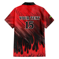 Personalised Mauritius Football Family Matching Summer Maxi Dress and Hawaiian Shirt Allez Les Dodos Grunge Style