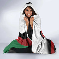 Happy Kenya Madaraka Day Hooded Blanket Maasai Shield - Kenyan Pattern