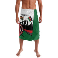 Personalised Happy Kenya Madaraka Day Lavalava Maasai Shield - Kenyan Pattern