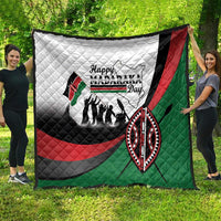 Happy Kenya Madaraka Day Quilt Maasai Shield - Kenyan Pattern