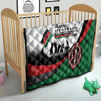 Happy Kenya Madaraka Day Quilt Maasai Shield - Kenyan Pattern
