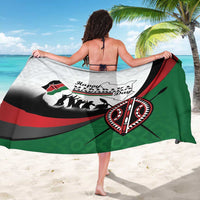 Happy Kenya Madaraka Day Sarong Maasai Shield - Kenyan Pattern