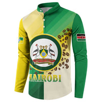 Personalised Nairobi Kenya Button Sweatshirt The Green City under the Sun