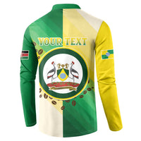 Personalised Nairobi Kenya Button Sweatshirt The Green City under the Sun