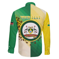 Personalised Nairobi Kenya Family Matching Off Shoulder Short Dress and Hawaiian Shirt The Green City under the Sun