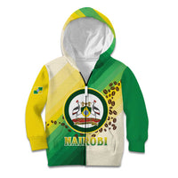 Personalised Nairobi Kenya Kid Hoodie The Green City under the Sun