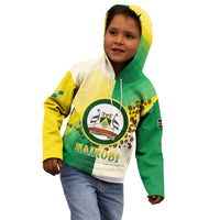 Personalised Nairobi Kenya Kid Hoodie The Green City under the Sun