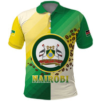 Personalised Nairobi Kenya Polo Shirt The Green City under the Sun