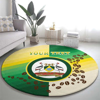 Personalised Nairobi Kenya Round Carpet The Green City under the Sun