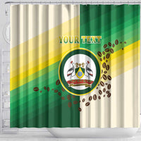 Personalised Nairobi Kenya Shower Curtain The Green City under the Sun
