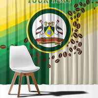 Personalised Nairobi Kenya Window Curtain The Green City under the Sun