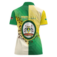 Personalised Nairobi Kenya Women Polo Shirt The Green City under the Sun