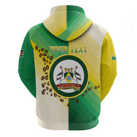 Personalised Nairobi Kenya Zip Hoodie The Green City under the Sun
