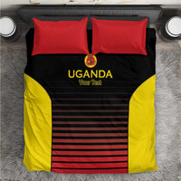 Uganda Rugby Custom Bedding Set Go Cranes