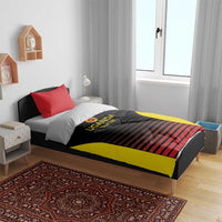 Uganda Rugby Custom Bedding Set Go Cranes