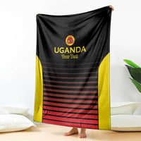 Uganda Rugby Custom Blanket Go Cranes