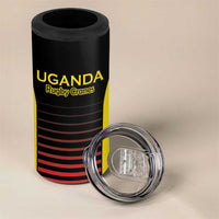 Uganda Rugby Custom 4 in 1 Can Cooler Tumbler Go Cranes