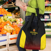 Uganda Rugby Custom Grocery Bag Go Cranes
