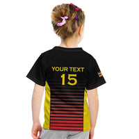 Uganda Rugby Custom Kid T Shirt Go Cranes
